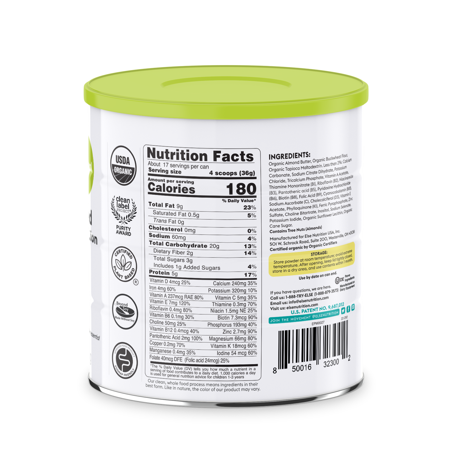 Toddler Organic Complete Nutrition