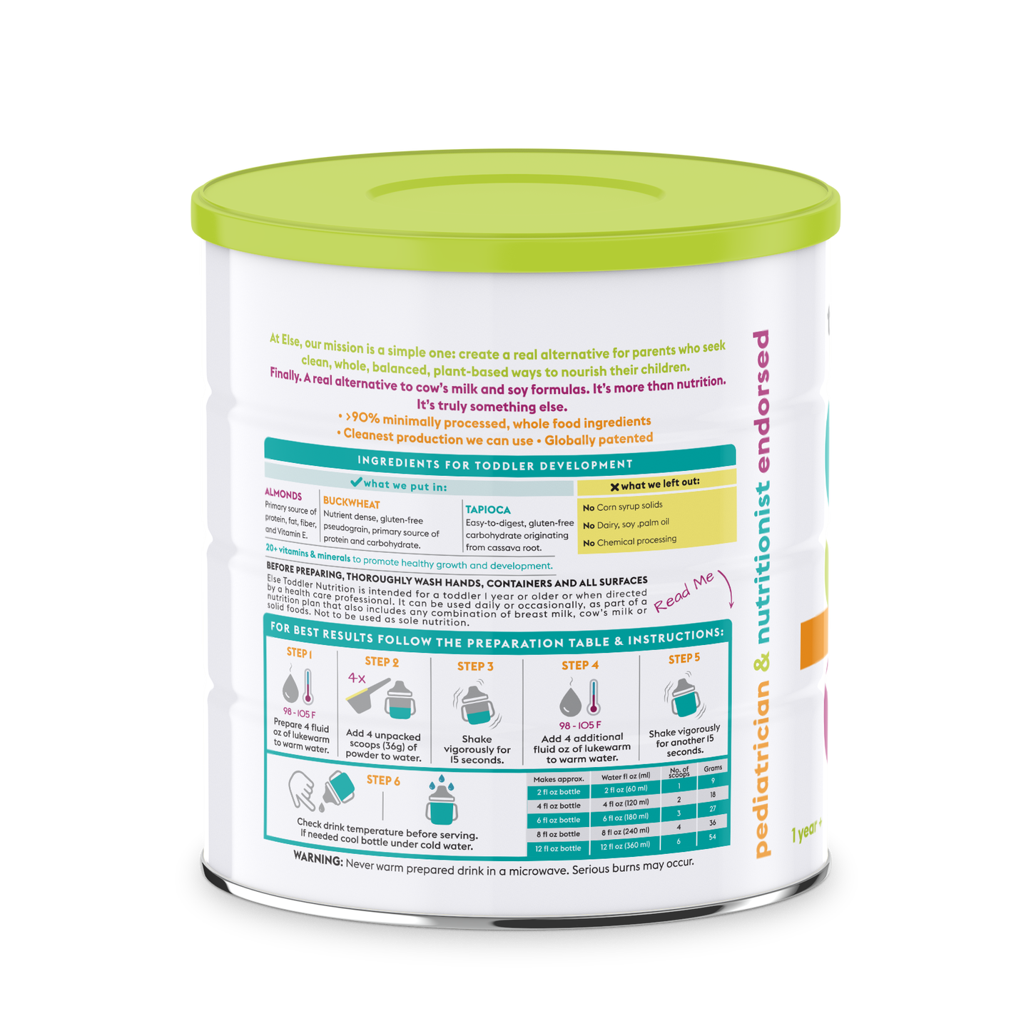 Toddler Organic Complete Nutrition